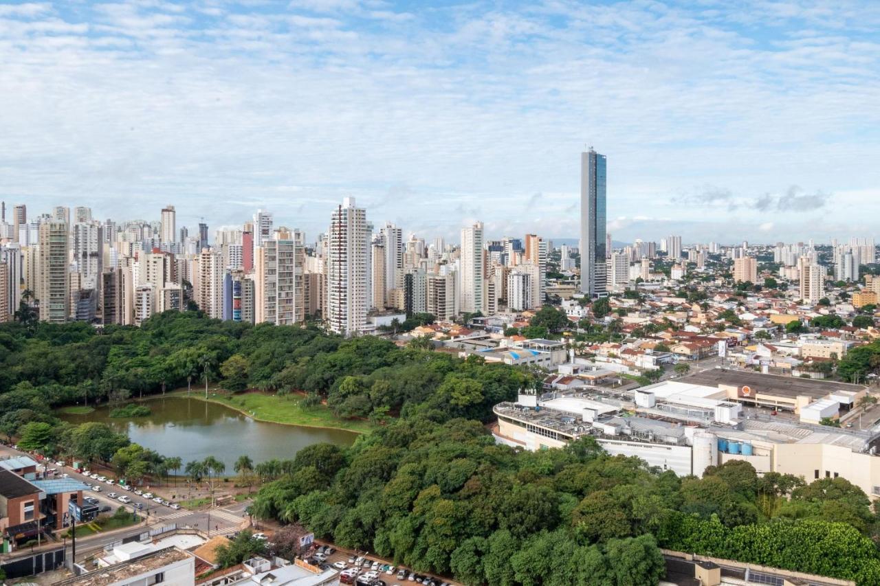 דירות Flat No Ed Walk Bueno - Setor Bueno - Ao Lado Do Goiania Shopping - Wb2405- Andar Alto מראה חיצוני תמונה